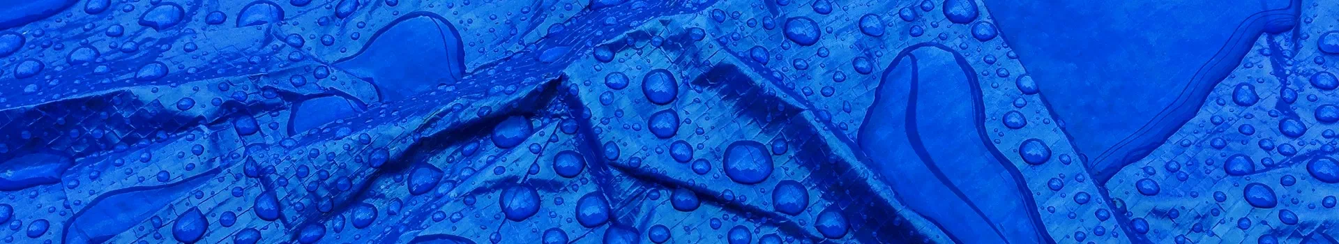 banner - plandeka niebieska przeciwdeszczowa